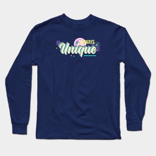 ALWAYS UNIQUE RETRO STYLE DESIGN Long Sleeve T-Shirt